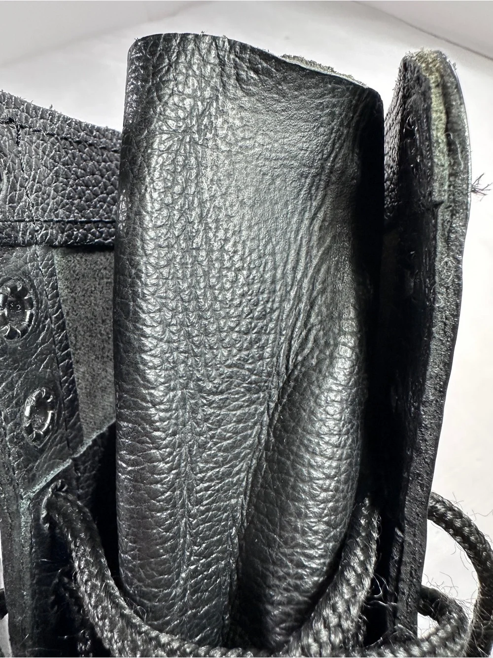 Vintage Corcoran 1500 Historic Jump Boots - Black Leather Military Paratrooper B